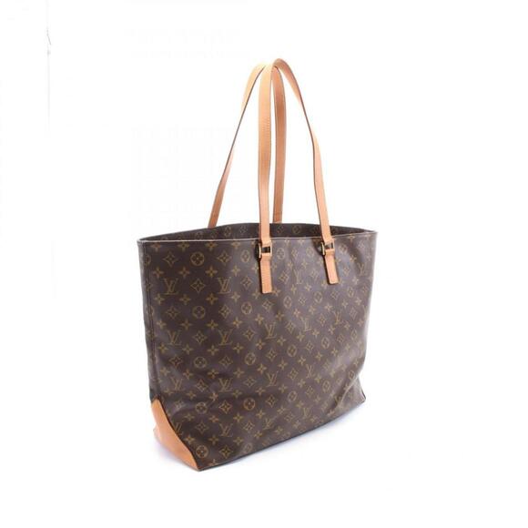 LOUIS VUITTON Brown Monogram Leather Tote Bag - Picture 2 of 9